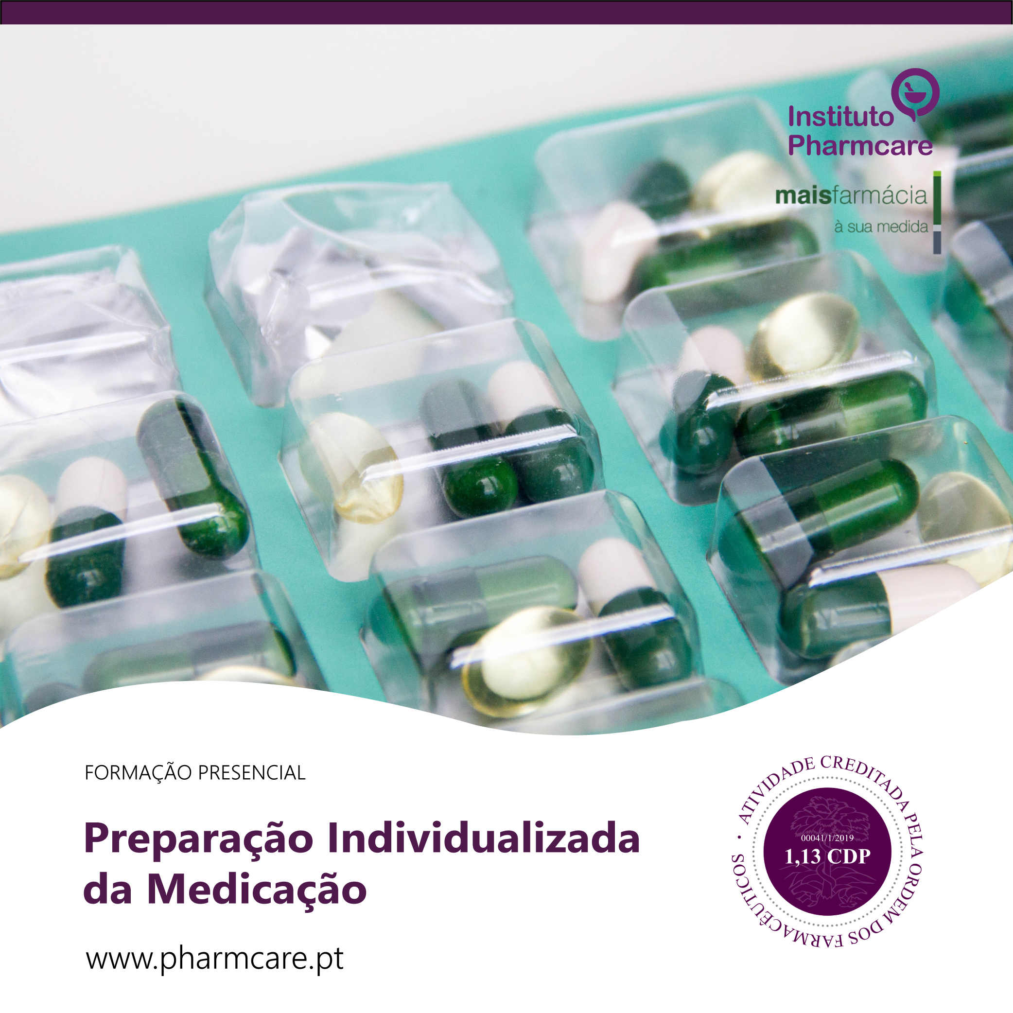 Preparação Individualizada da Medicação (Presencial) - T10