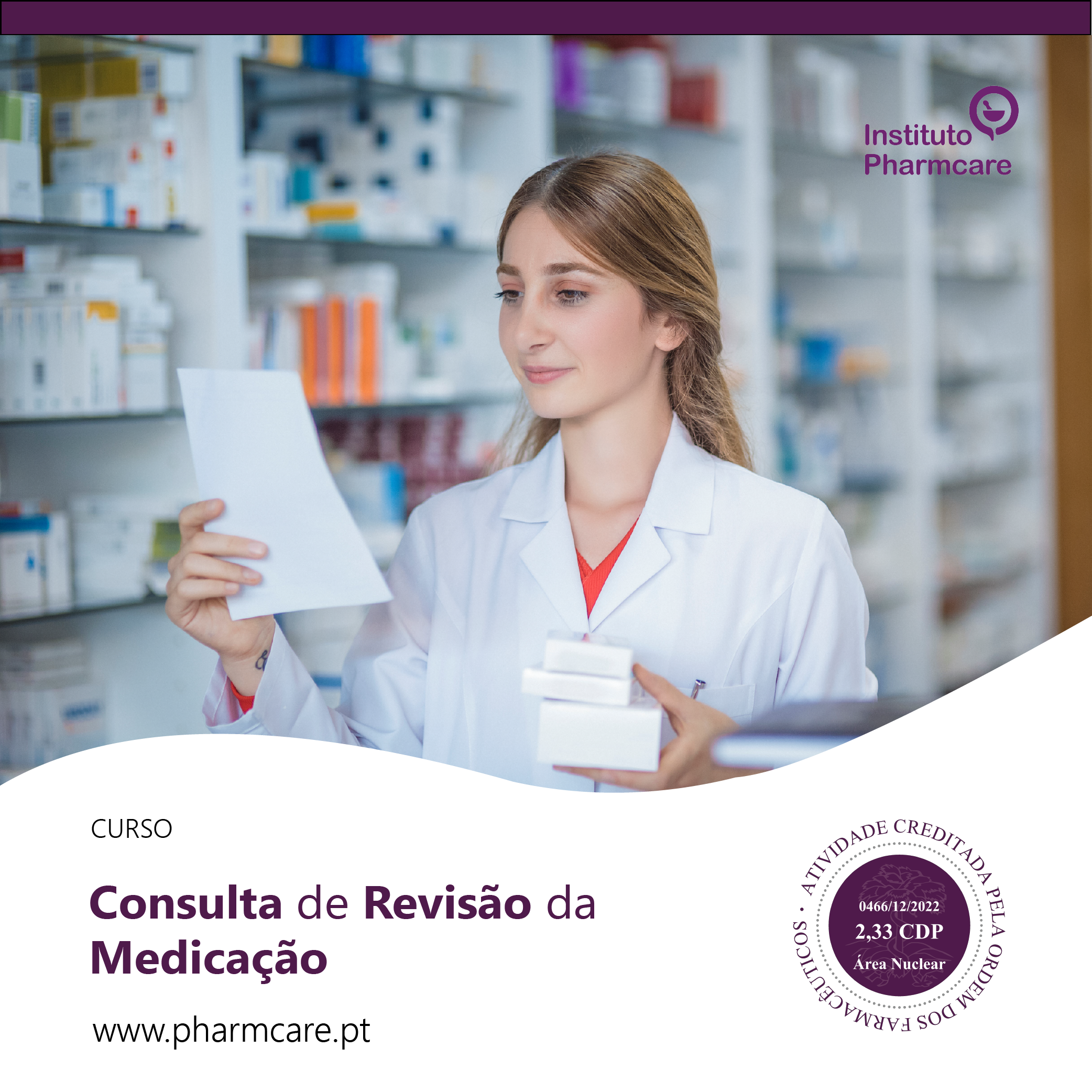 Consulta de Revisão da Medicação - CRM (Presencial) - T6
